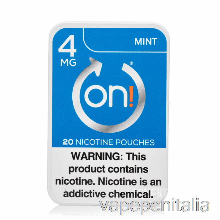 Vaporizza Italia Su! Bustine Di Nicotina - Menta 4 Mg